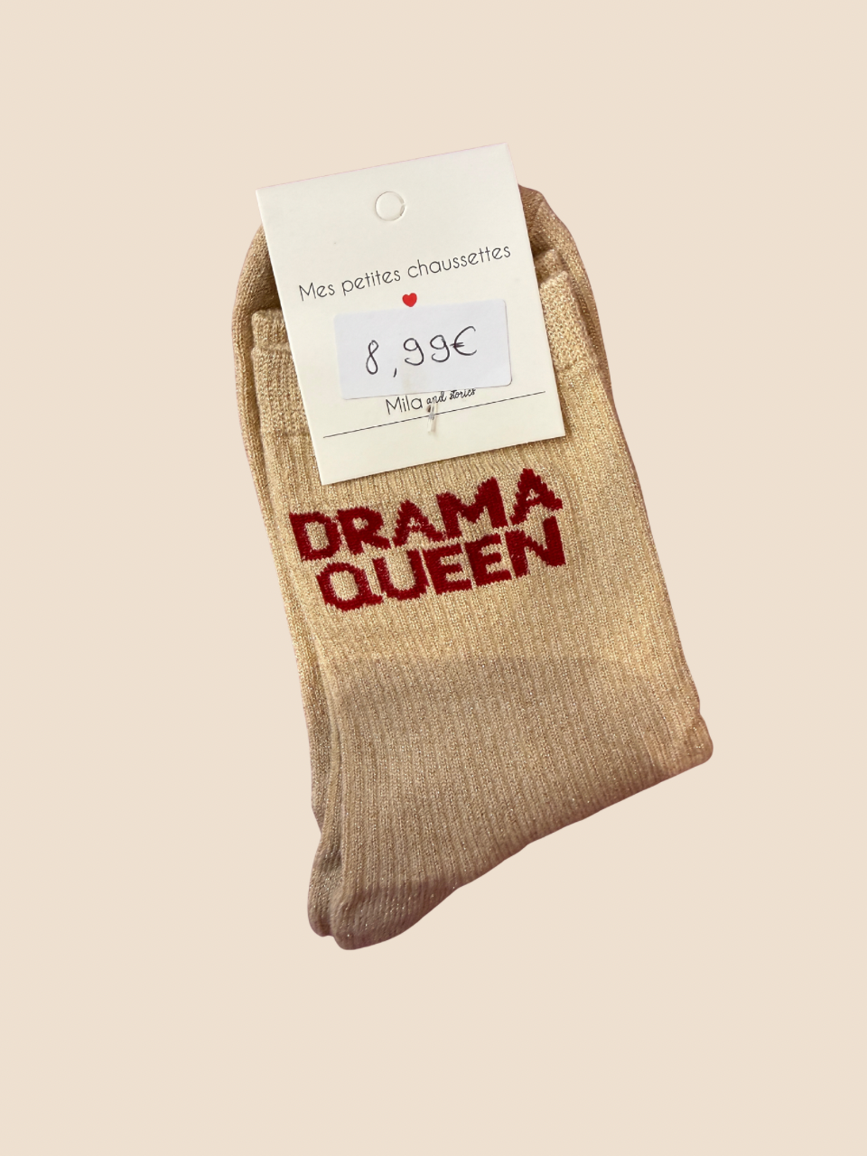 Chaussettes à paillettes DRAMA QUEEN (Plusieurs coloris)