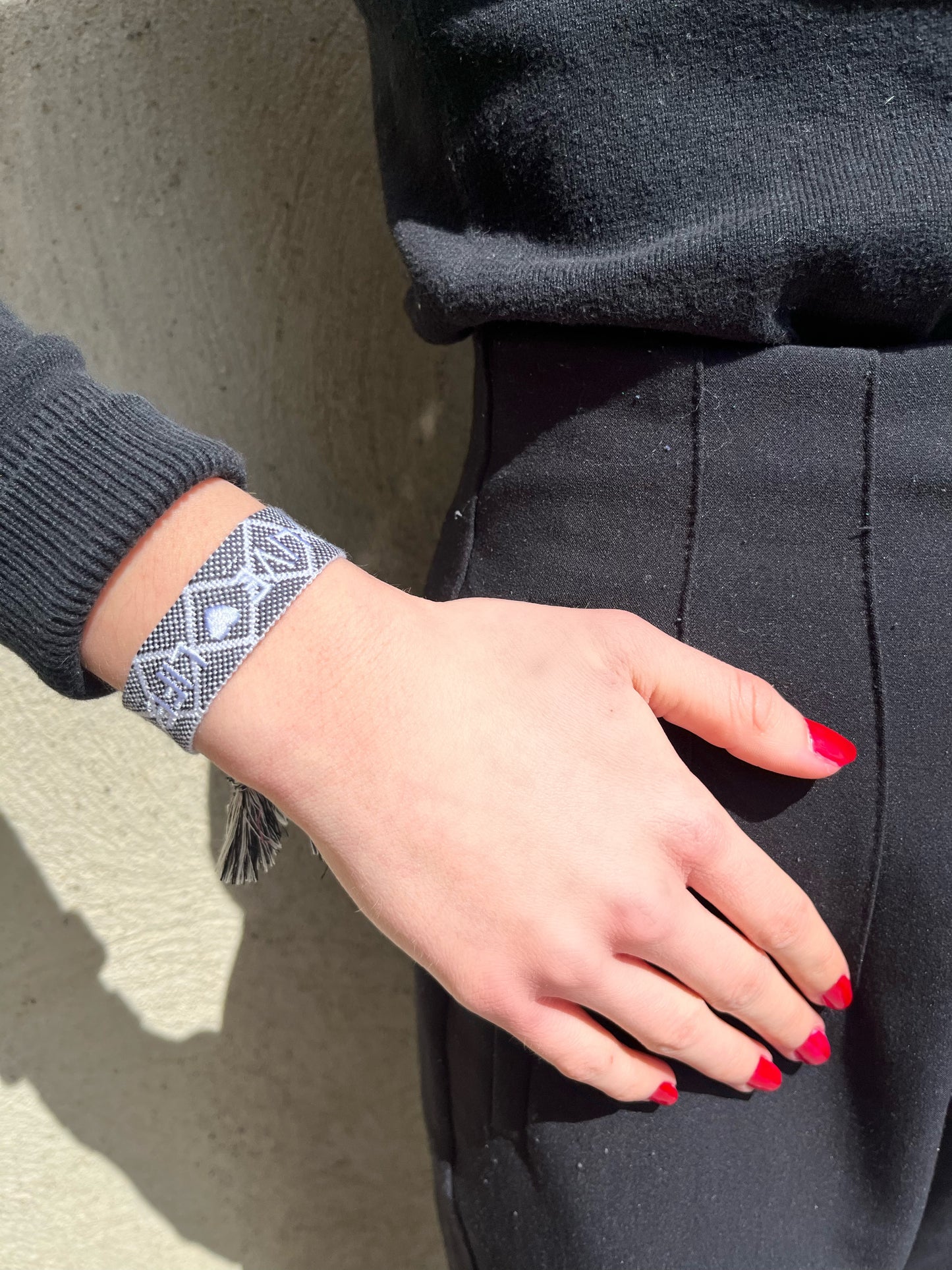 Bracelet en tissu live 🧡 life (Plusieurs coloris)