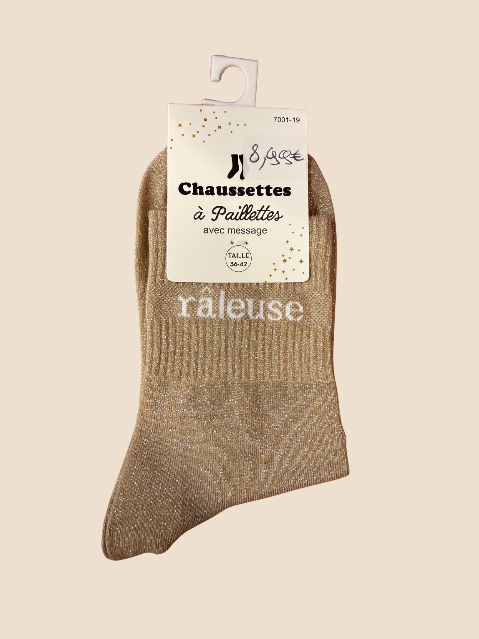 Chaussettes à paillettes (Plusieurs modèles)