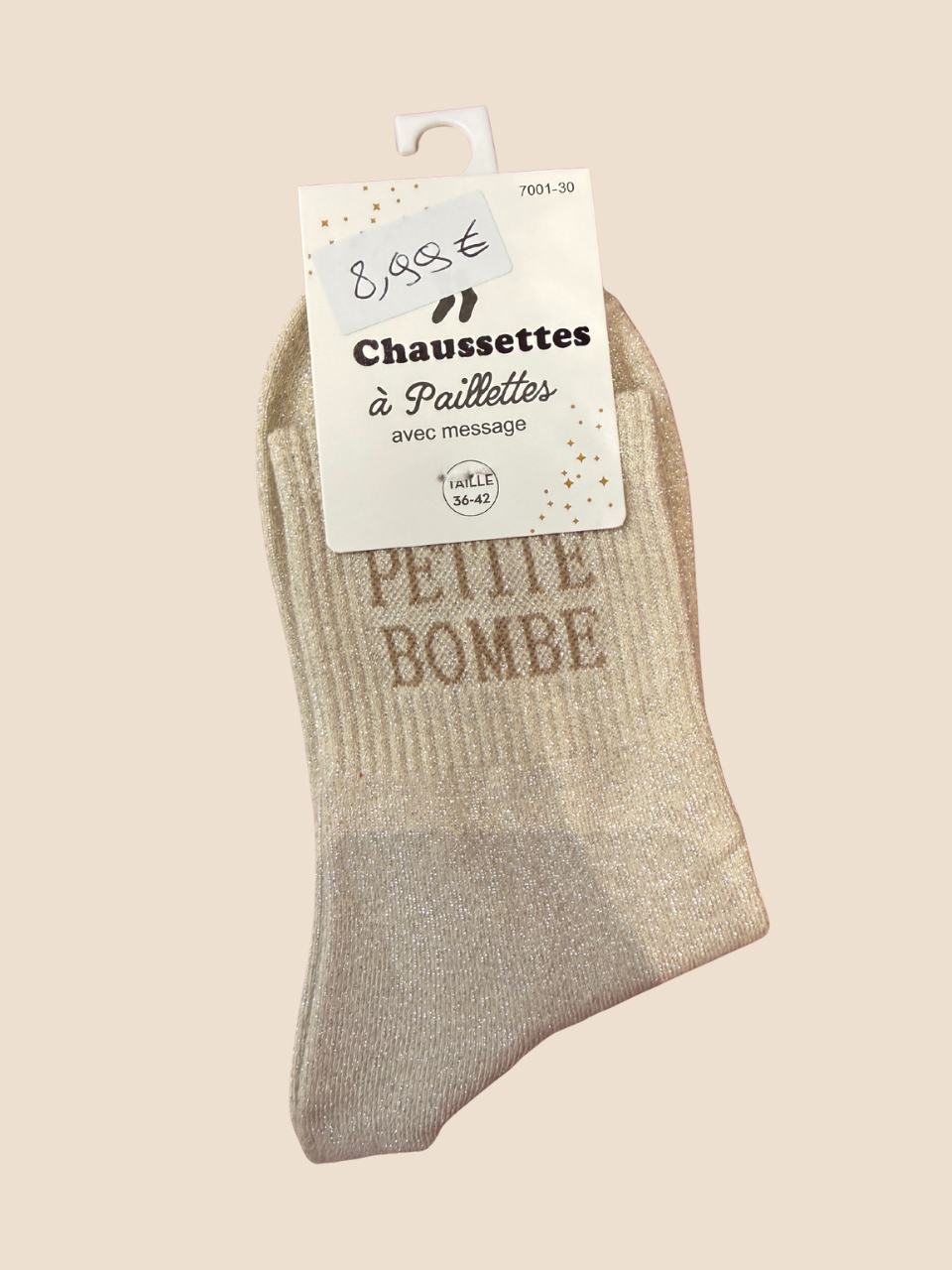 Chaussettes à paillettes (Plusieurs modèles)