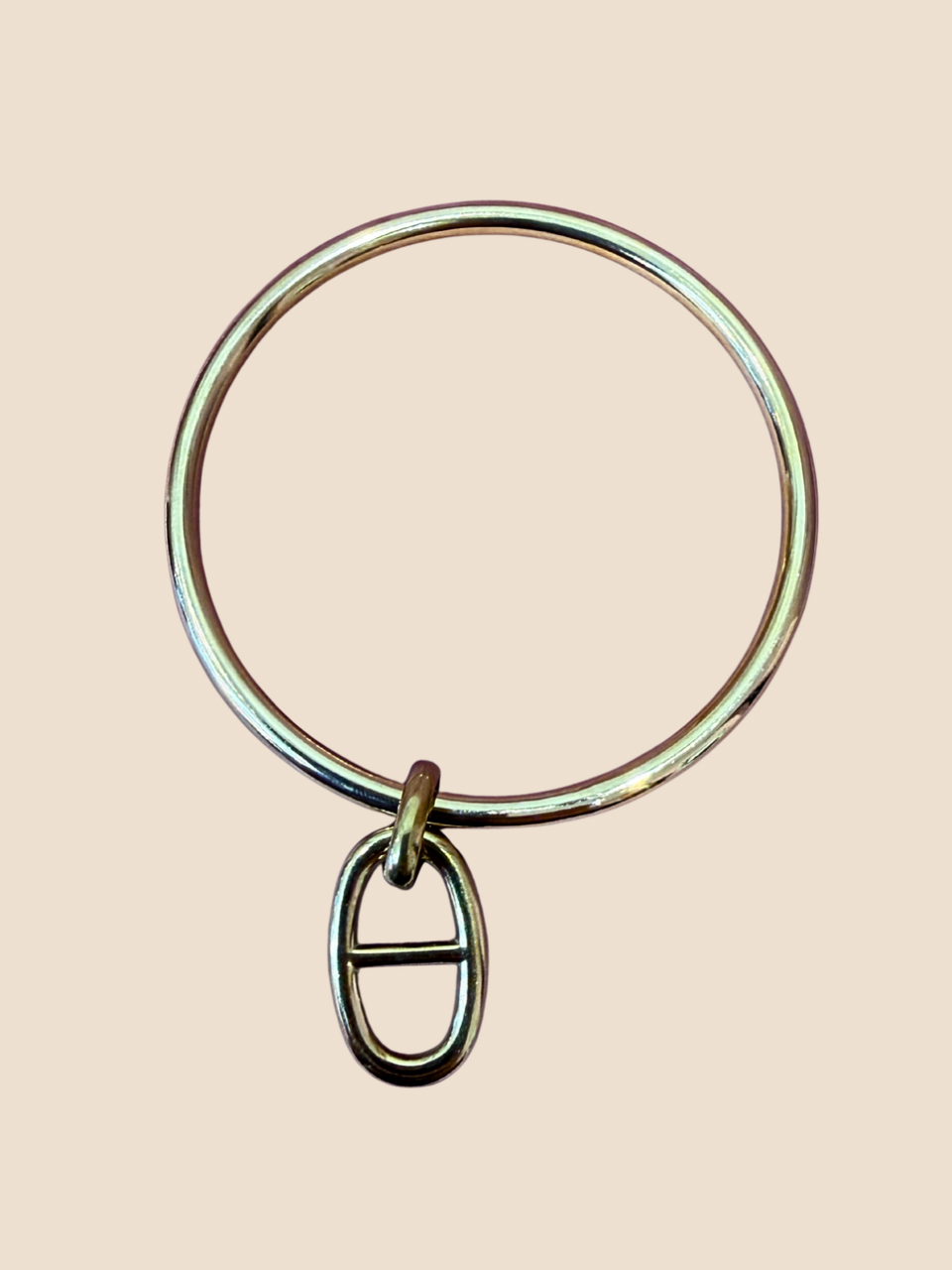 Jonc en acier inoxydable doré (Plusieurs modèles)