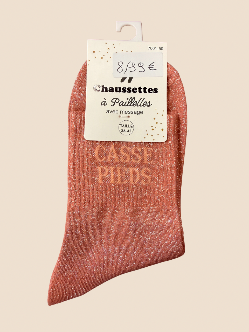 Chaussettes à paillettes (Plusieurs modèles)