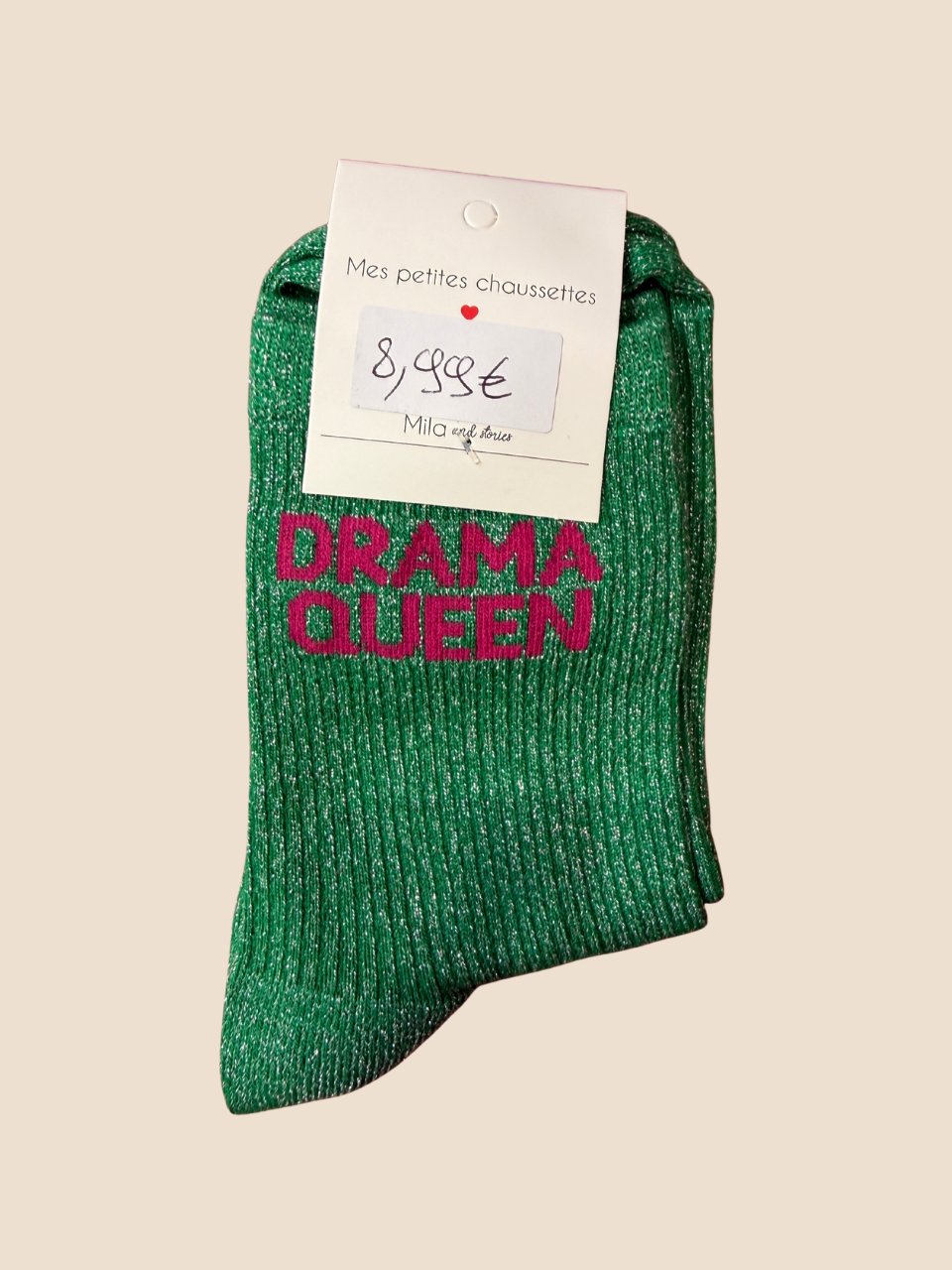 Chaussettes à paillettes DRAMA QUEEN (Plusieurs coloris)