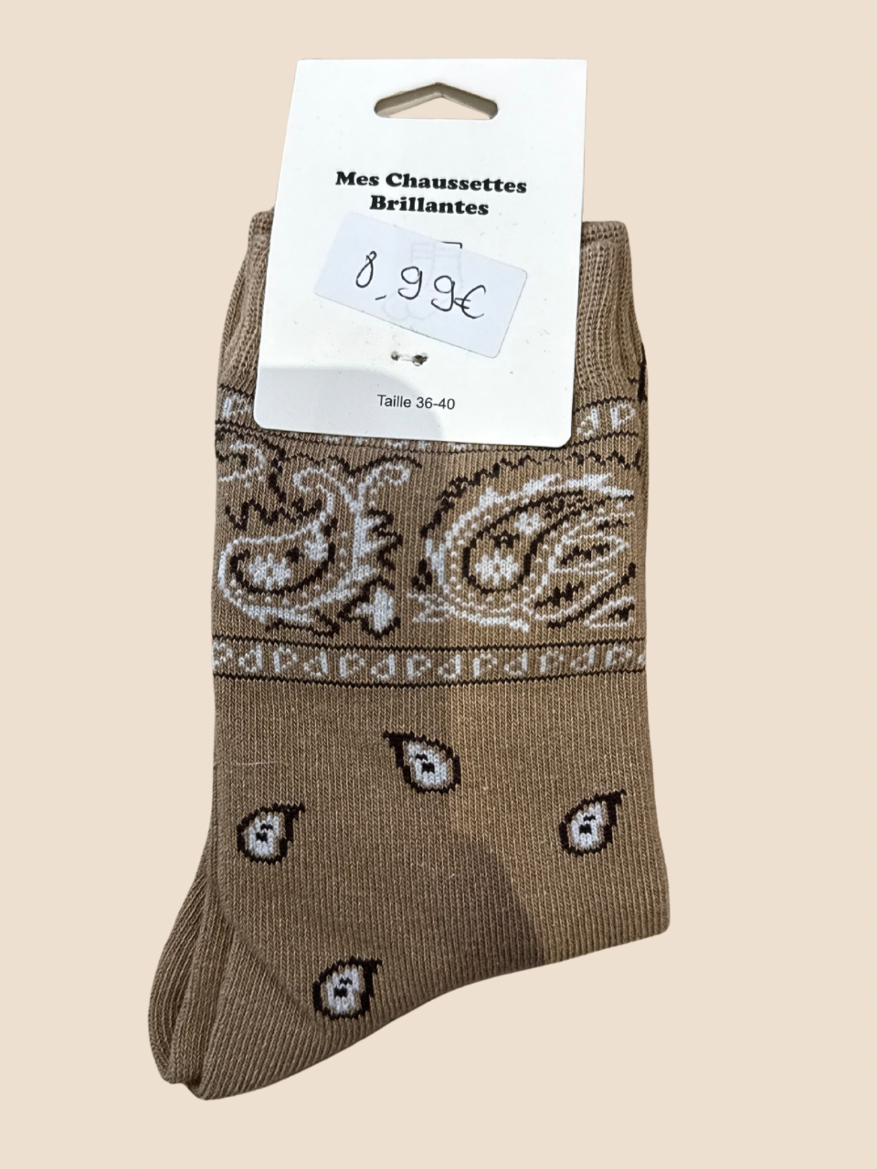 Chaussettes BANDANA (Plusieurs coloris)