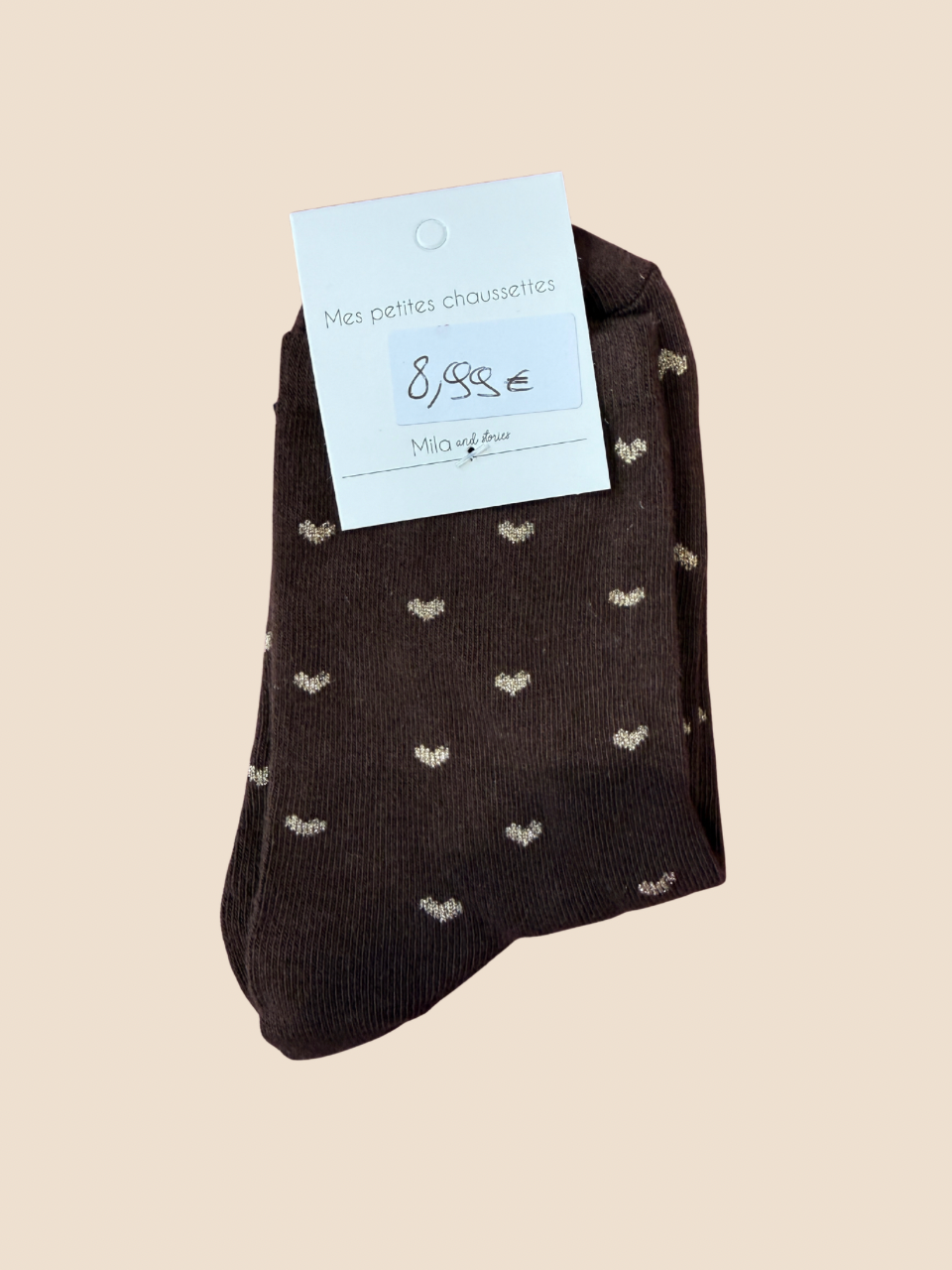 Chaussettes Petits cœurs (Plusieurs coloris)