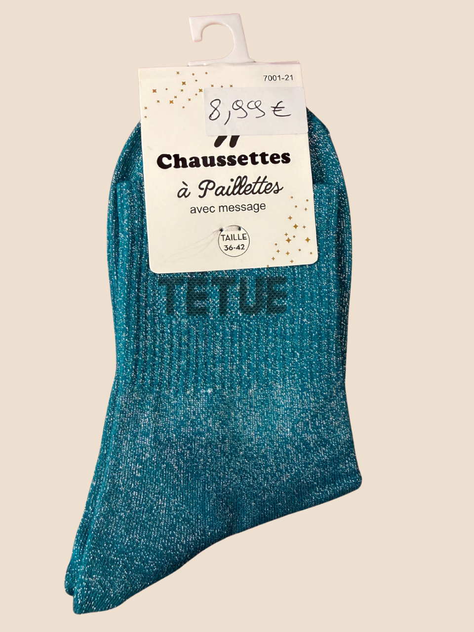 Chaussettes à paillettes (Plusieurs modèles)