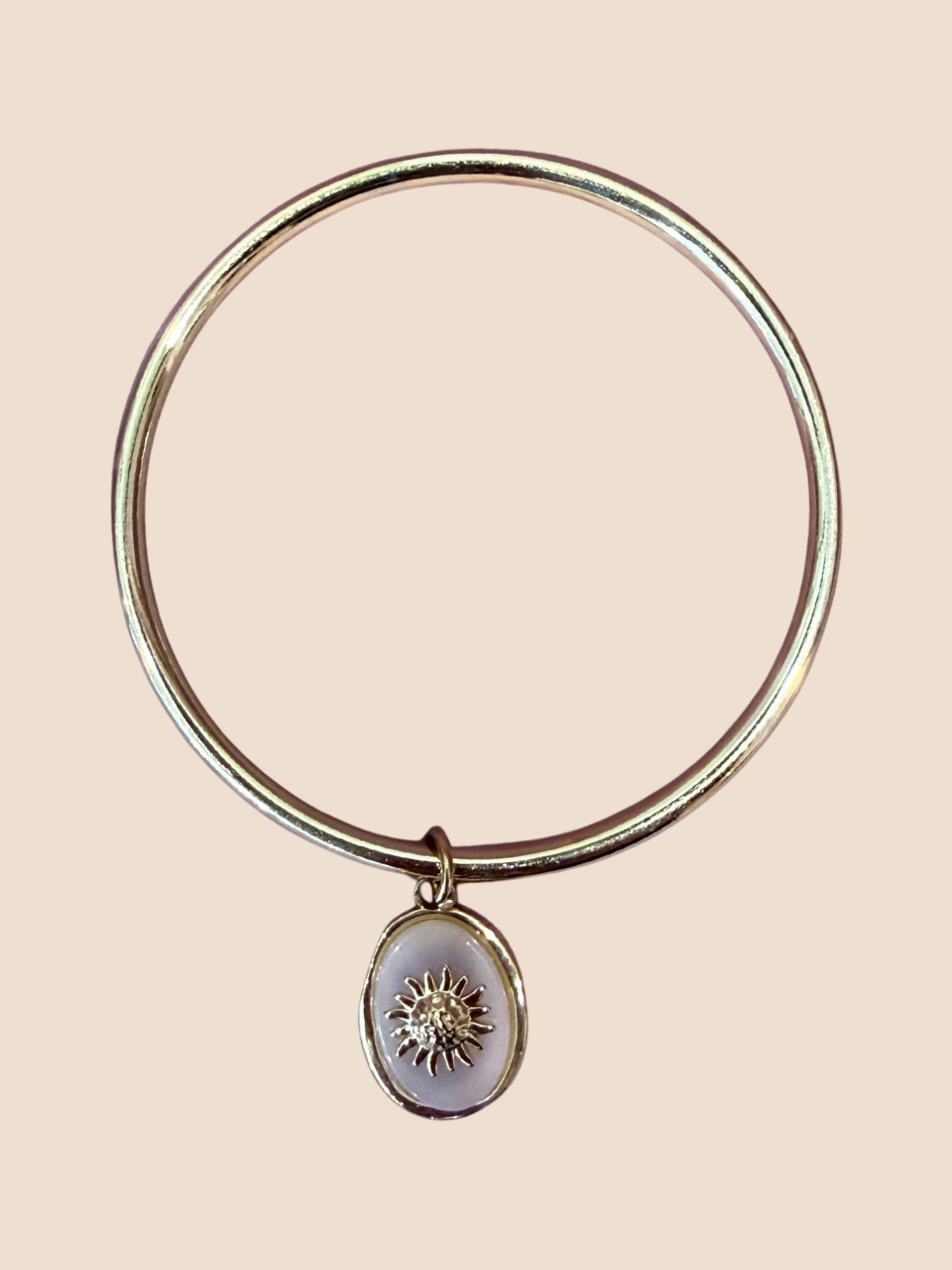 Jonc en acier inoxydable doré (Plusieurs modèles)