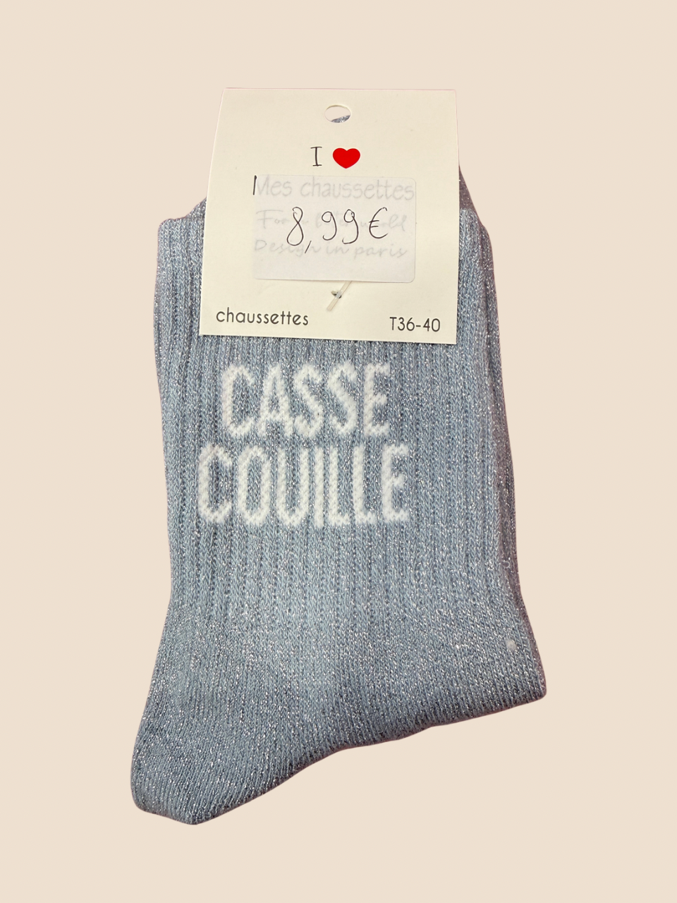 Chaussettes « Casse couille » (Plusieurs coloris)