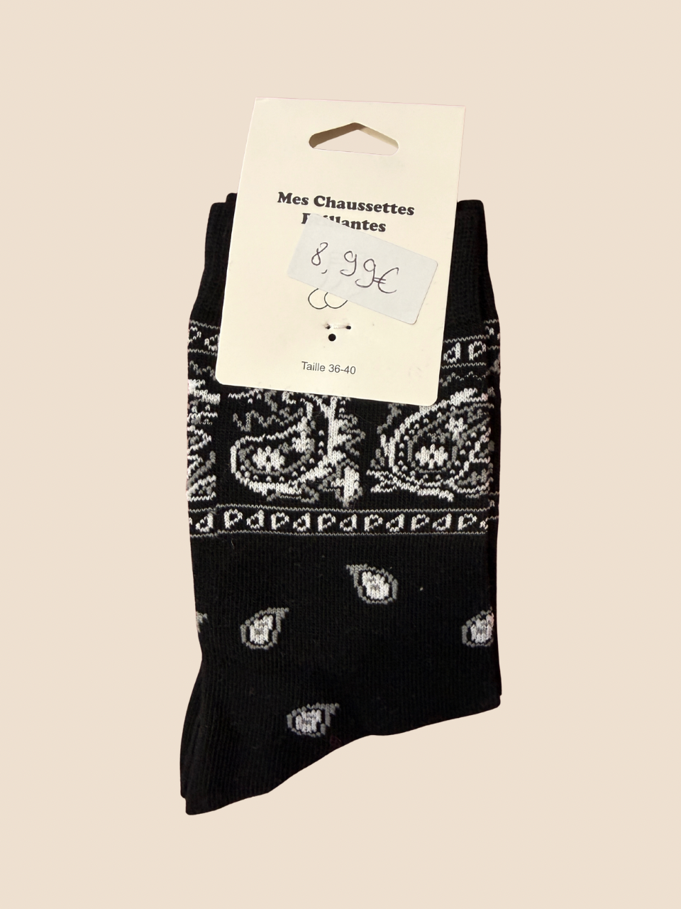 Chaussettes BANDANA (Plusieurs coloris)