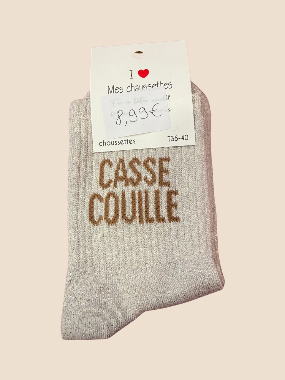 Chaussettes « Casse couille » (Plusieurs coloris)