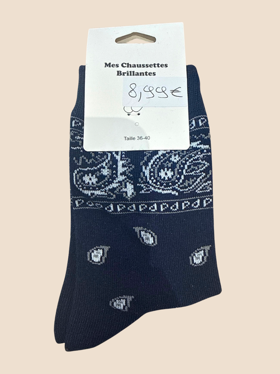 Chaussettes BANDANA (Plusieurs coloris)