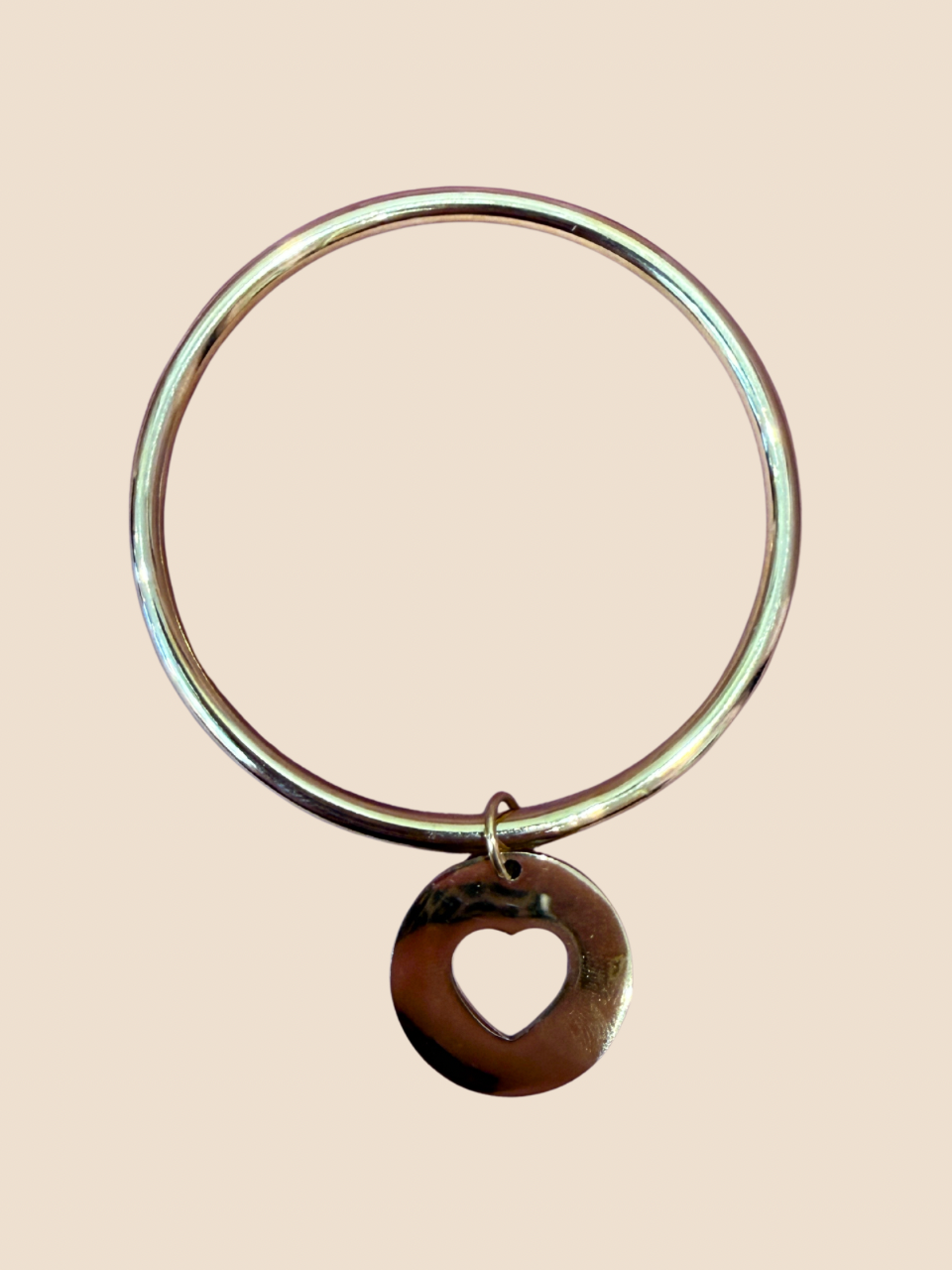 Jonc en acier inoxydable doré (Plusieurs modèles)