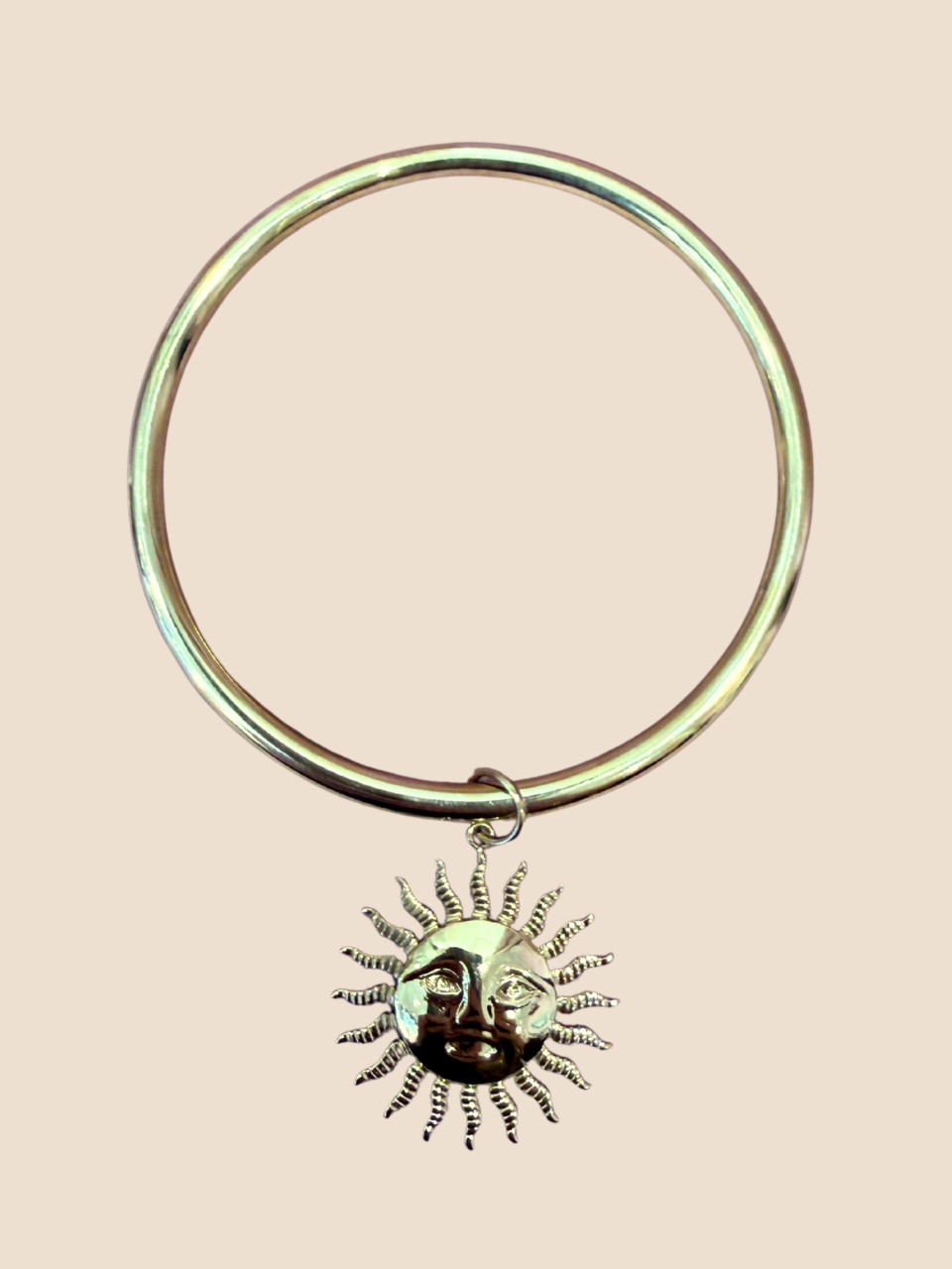 Jonc en acier inoxydable doré (Plusieurs modèles)