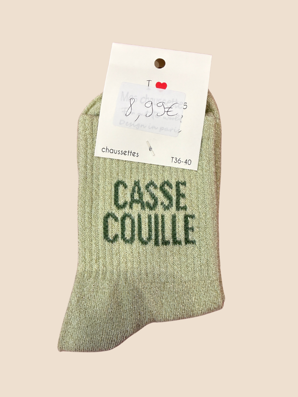 Chaussettes « Casse couille » (Plusieurs coloris)