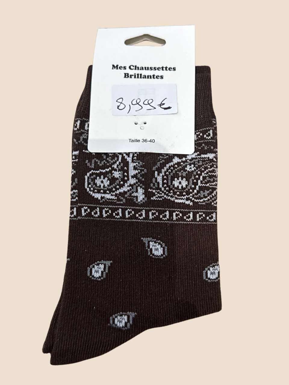 Chaussettes BANDANA (Plusieurs coloris)